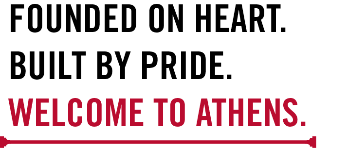 Example of the column graphic used to underline text.